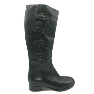 ECCO Sullivan Black Leather Boots Size 41